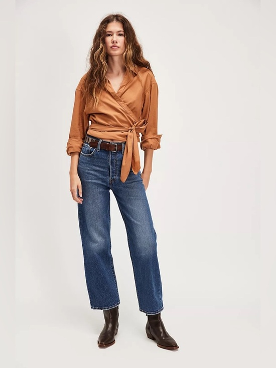 Levi's Denim - Levi’s Ribcage Straight Ankle Jeans Vintage Americana Size 28